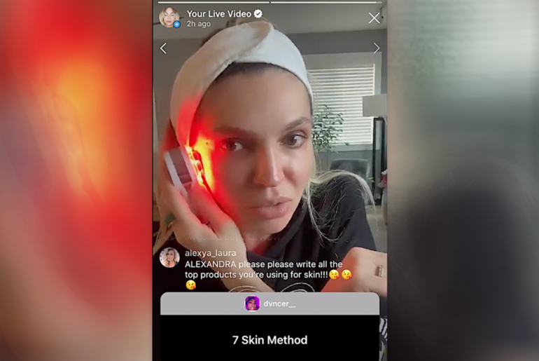 INSTAGRAM LIVE – Morning Skincare Routine + Q&A