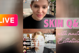 INSTAGRAM LIVE – Q&A WITH MASTER ESTHETICIAN